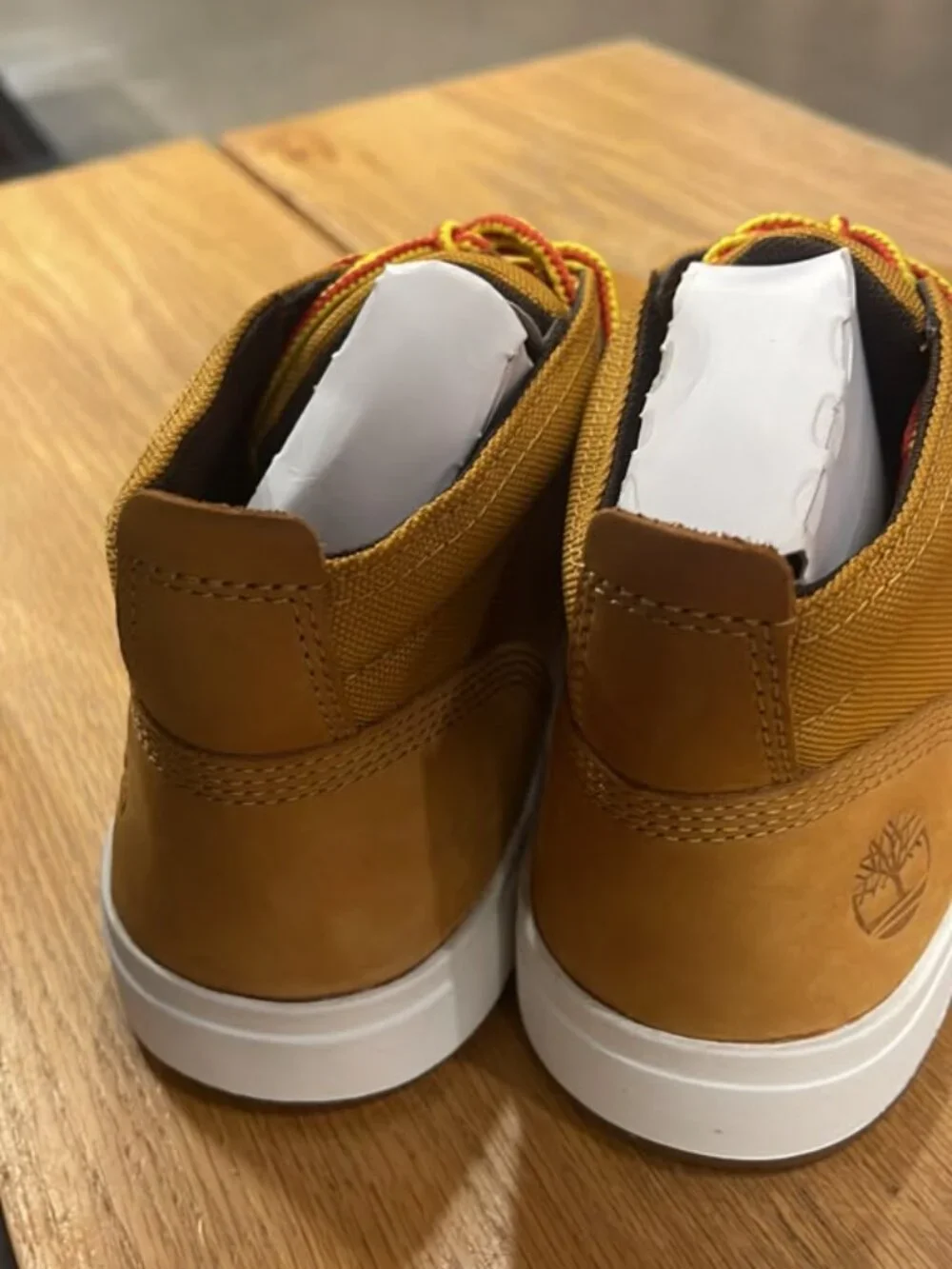 TIMBERLAND MEN'S DAVIS SQUARE MID LACE SNEAKER WHEAT 1A10I3-231 ALL SIZES